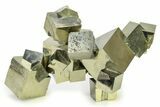 Amazing Natural Pyrite Cube Cluster - Navajun, Spain #325093-2